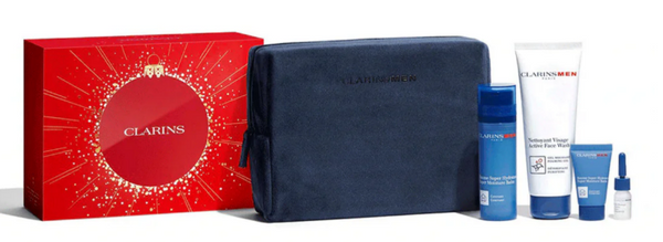 CL.VP CL MEN BAUME HYDRA +NETT VISAGE (MINI MEN BAUME HYDRA 12ML +ECH SHAVE OIL 3ML)NOEL A3