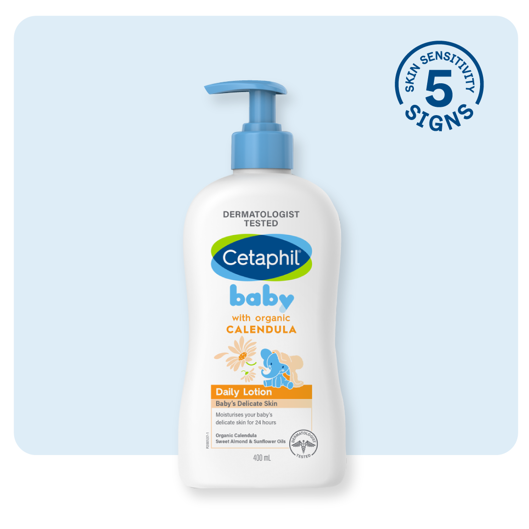 CETAPHIL BABY CALENDULA DAILY LOTION 400ML PUMP from Cetaphil Sohati Care