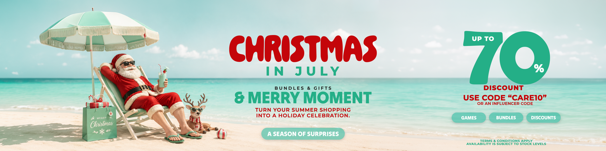 Christmas In July ! 🎅