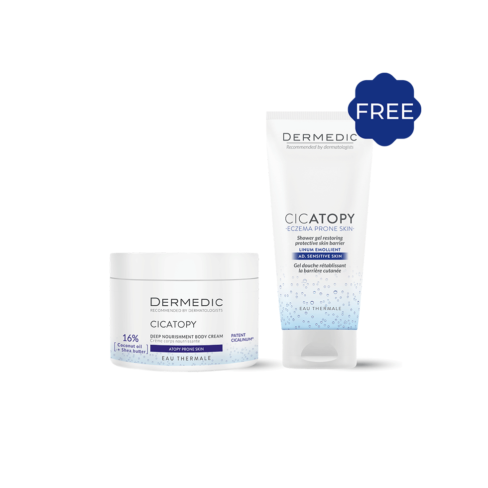 BUY dermedic Cicatopy Deep Nourishment Body Cream + Cicatopy Shower Gel Restoring Skin Barrier 200ml FREE