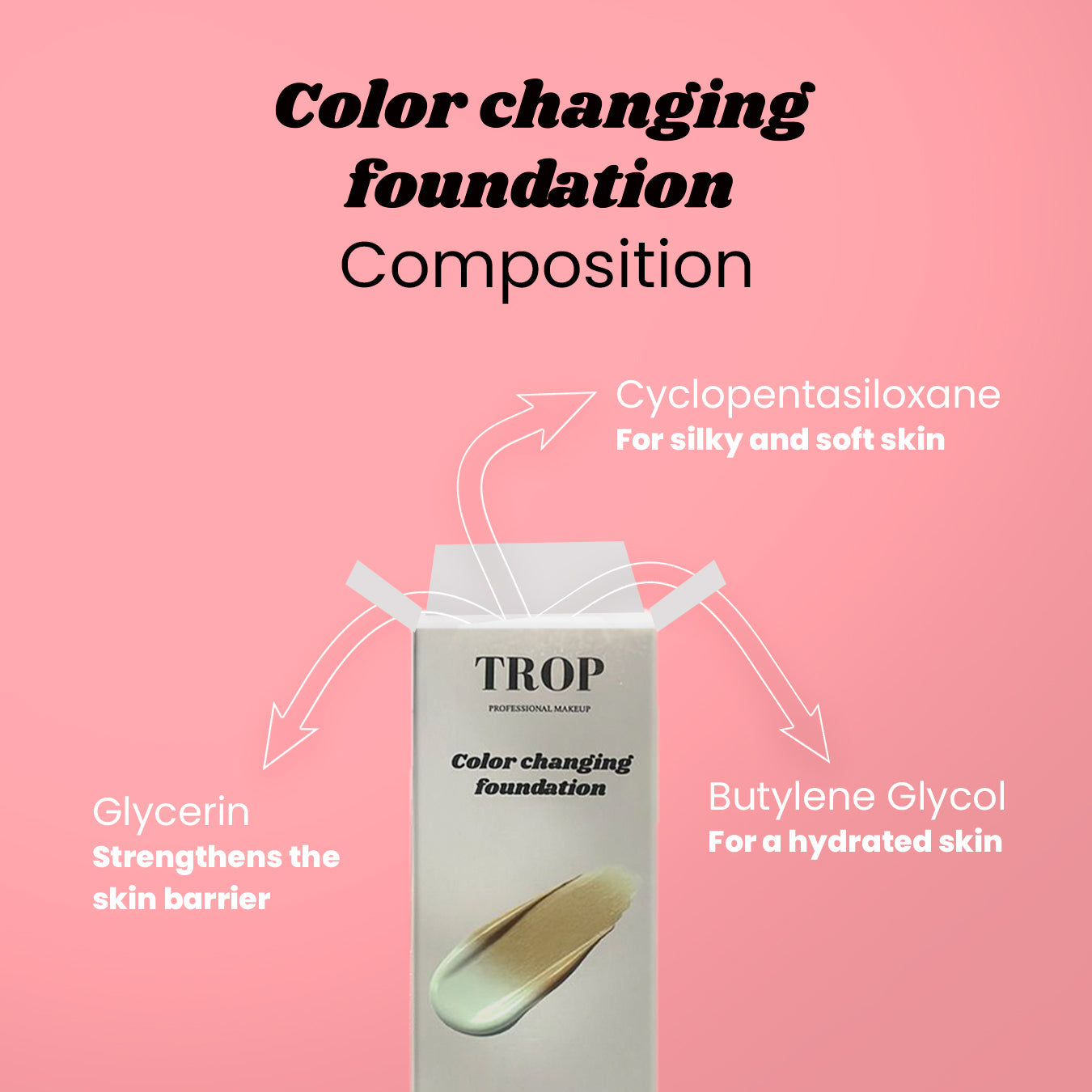 [NEW] Trop™ Color-Changing Foundation ( Includes SPF 50+ )