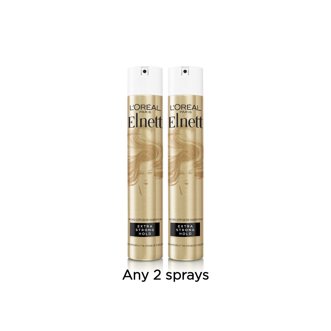 20% OFF 2x Elnett Hair Spray 400ml Mix and Match