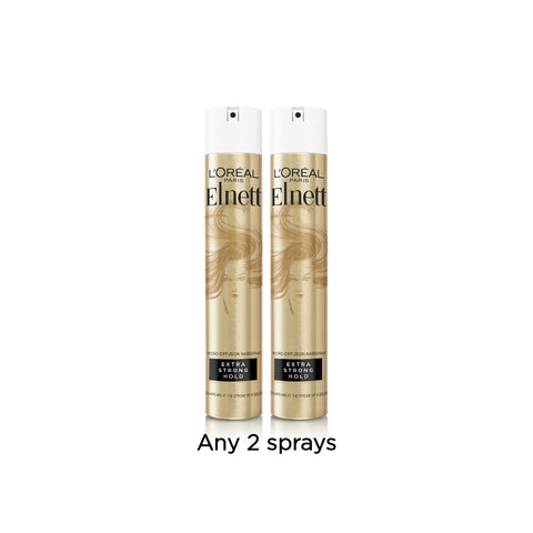 20% OFF 2x Elnett Hair Spray 400ml Mix and Match