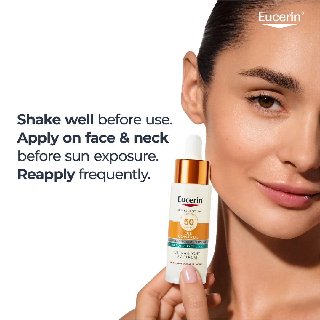 Eucerin Sun Oil Control Ultra-Light Serum SPF50+ 30ml