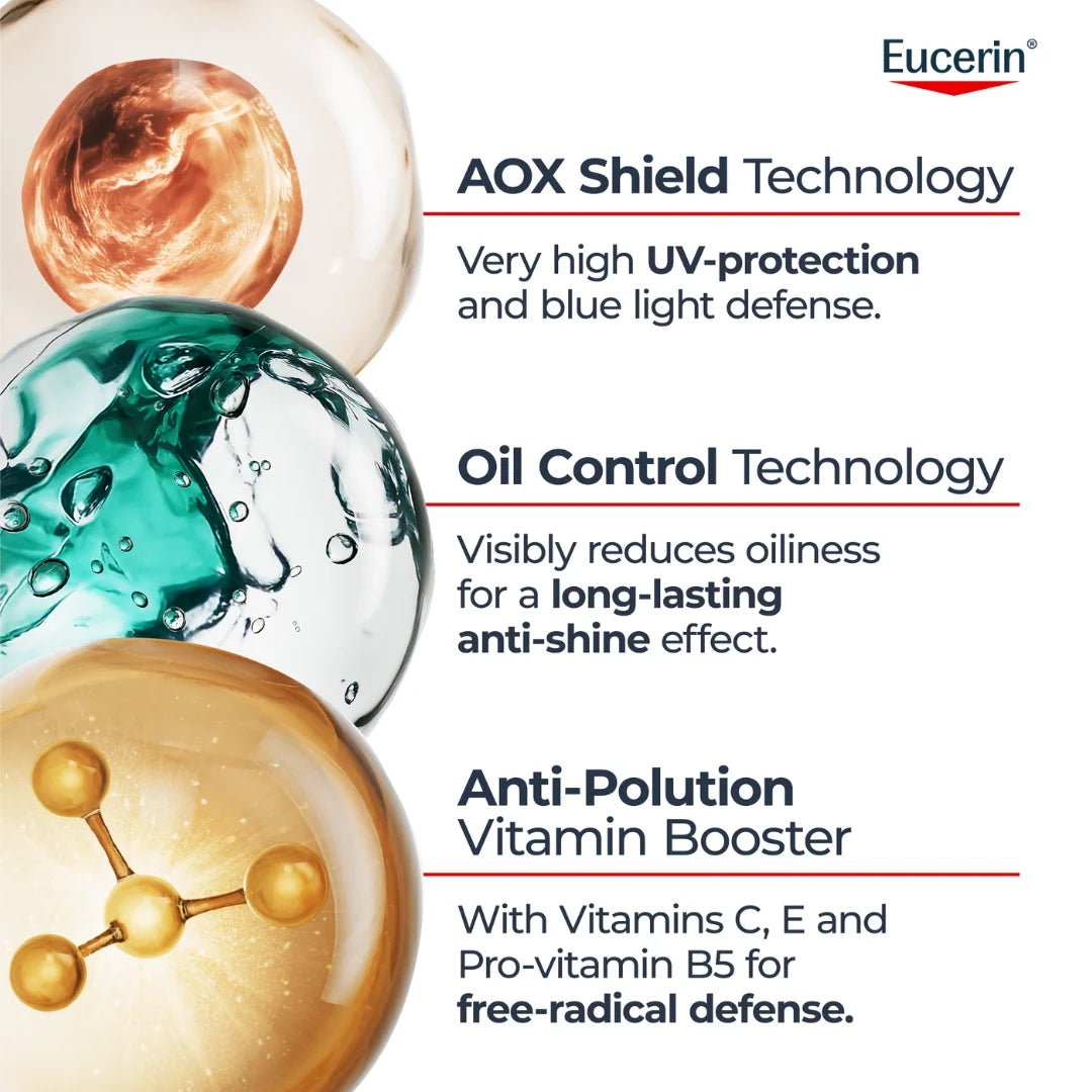 Eucerin Sun Oil Control Ultra-Light Serum SPF50+ 30ml