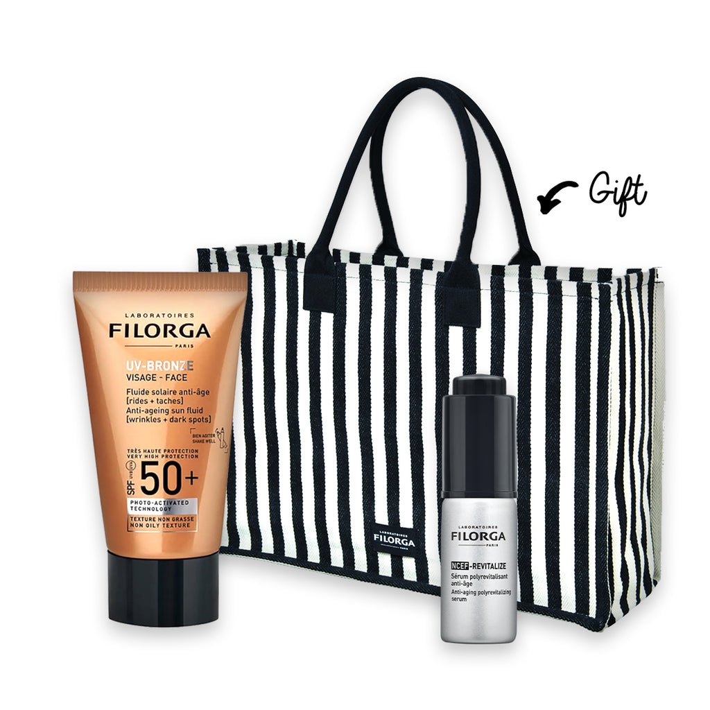 UV-Bronze or UV-Defence + Get Summer Bag & NCEF-Revitalize Serum Mini 5ml Free