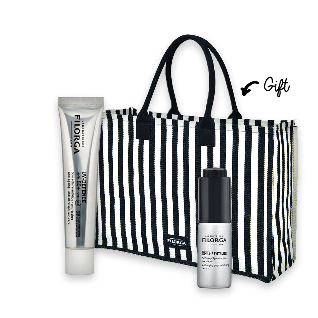 UV-Bronze or UV-Defence + Get Summer Bag & NCEF-Revitalize Serum Mini 5ml Free