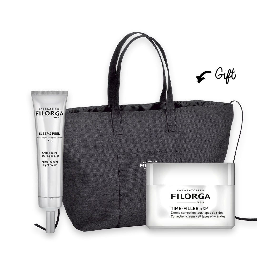 Sleep & Peel 4.5 + Get Time-Filler 5XP Cream Full Size & City Bag Free