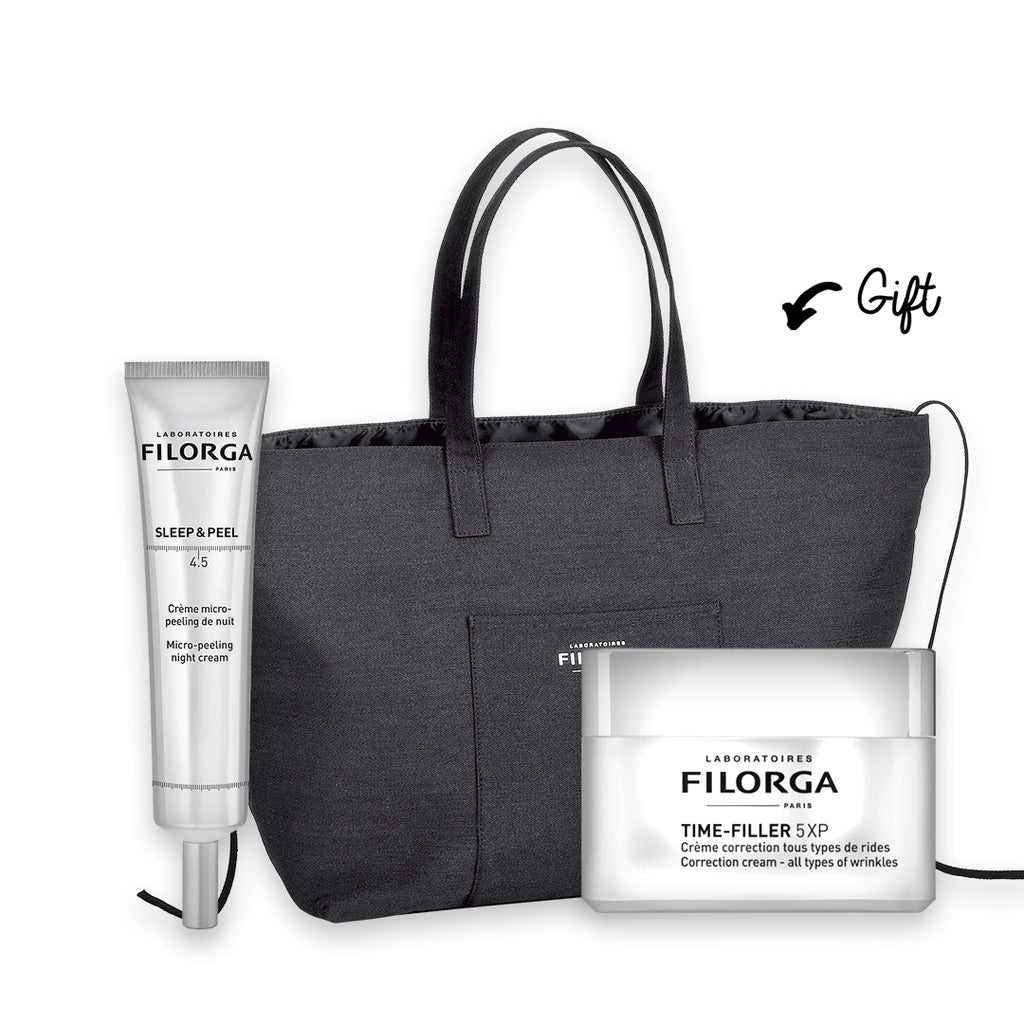 Sleep & Peel 4.5 + Get Time-Filler 5XP Cream Full Size & City Bag Free