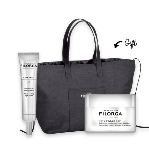 Sleep & Peel 4.5 + Get Time-Filler 5XP Cream Full Size & City Bag Free