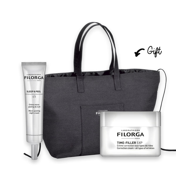 Sleep & Peel 4.5 + Get Time-Filler 5XP Cream Full Size & City Bag Free
