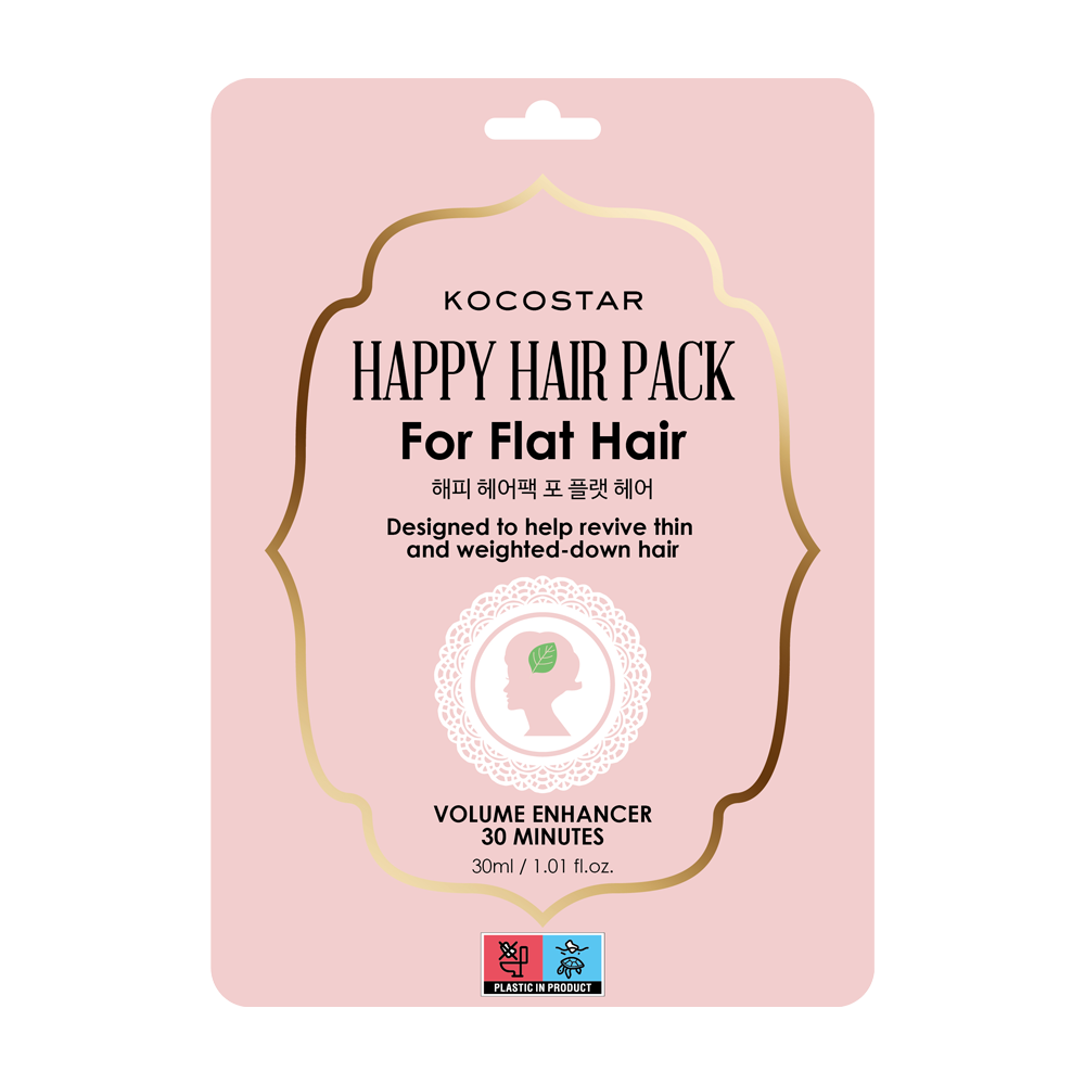 Happy hair Flat