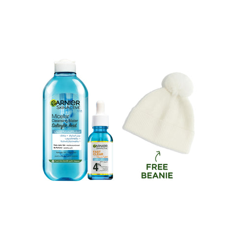 20% OFF Fast Clear Serum + Micellar water + Free Beanie