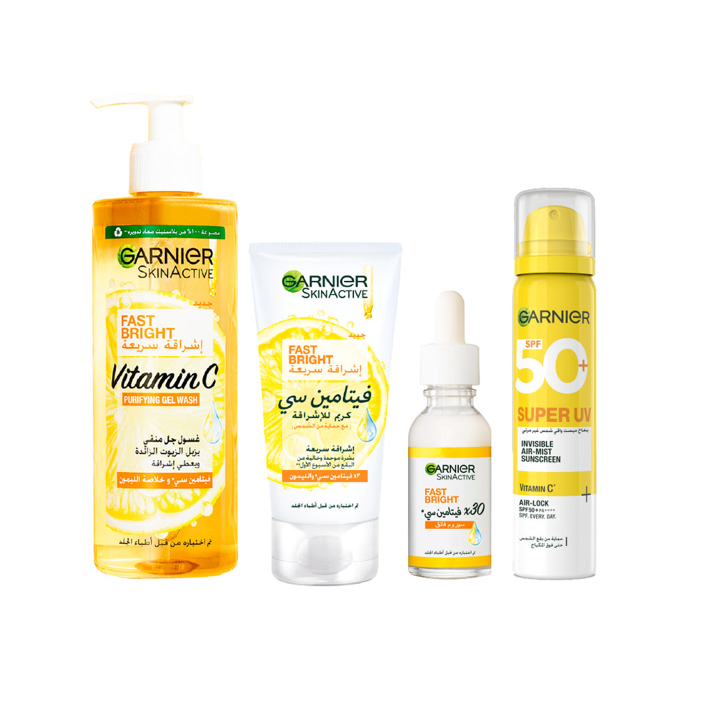 20 % OFF Super UV Invisible Air Mist + Vitamin C wash + serum + Day cream