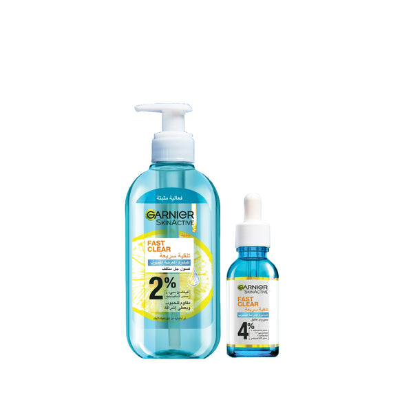 20 % OFF Fast Clear Gel Wash + Serum