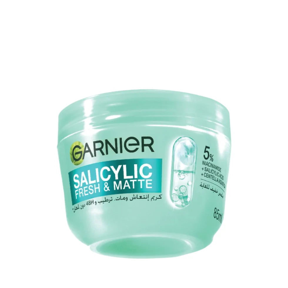 Garnier Salicylic Fresh & Matte Cream 85ml