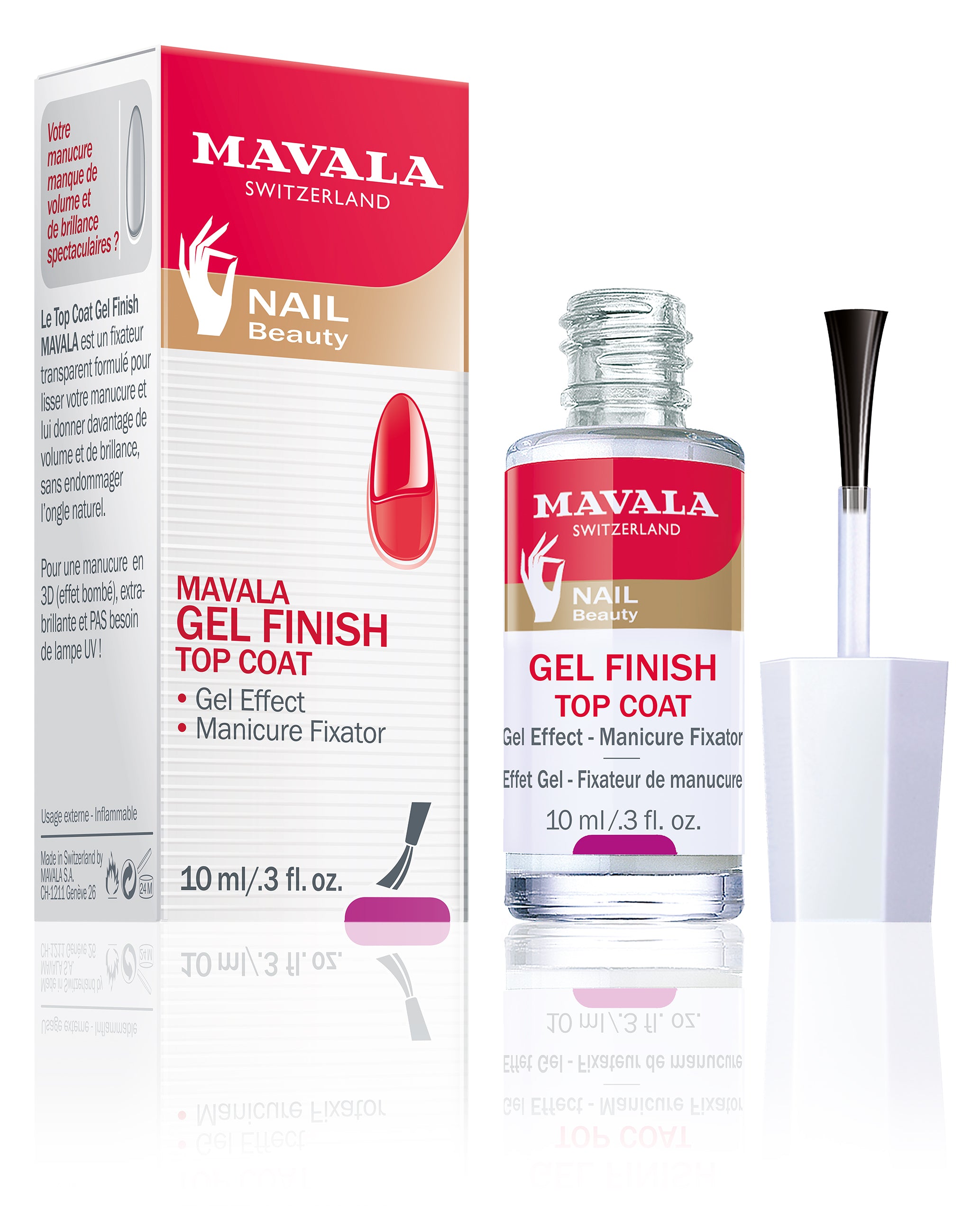 Gel Finish Top Coat 10ml