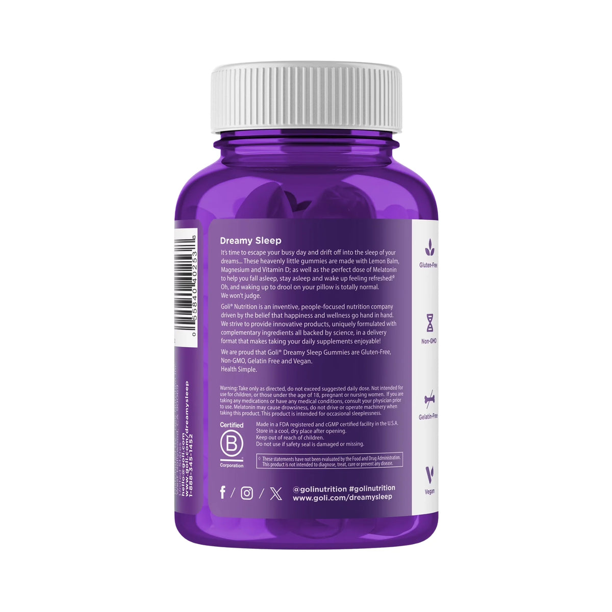 Goli Dreamy Sleep Gummies