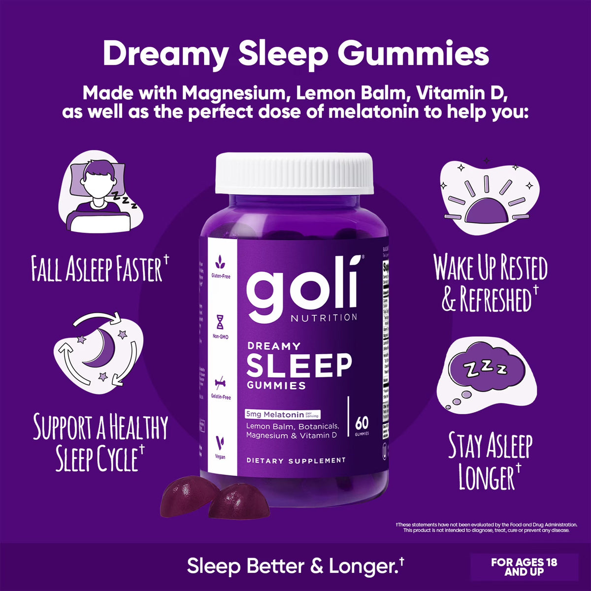 Goli Dreamy Sleep Gummies