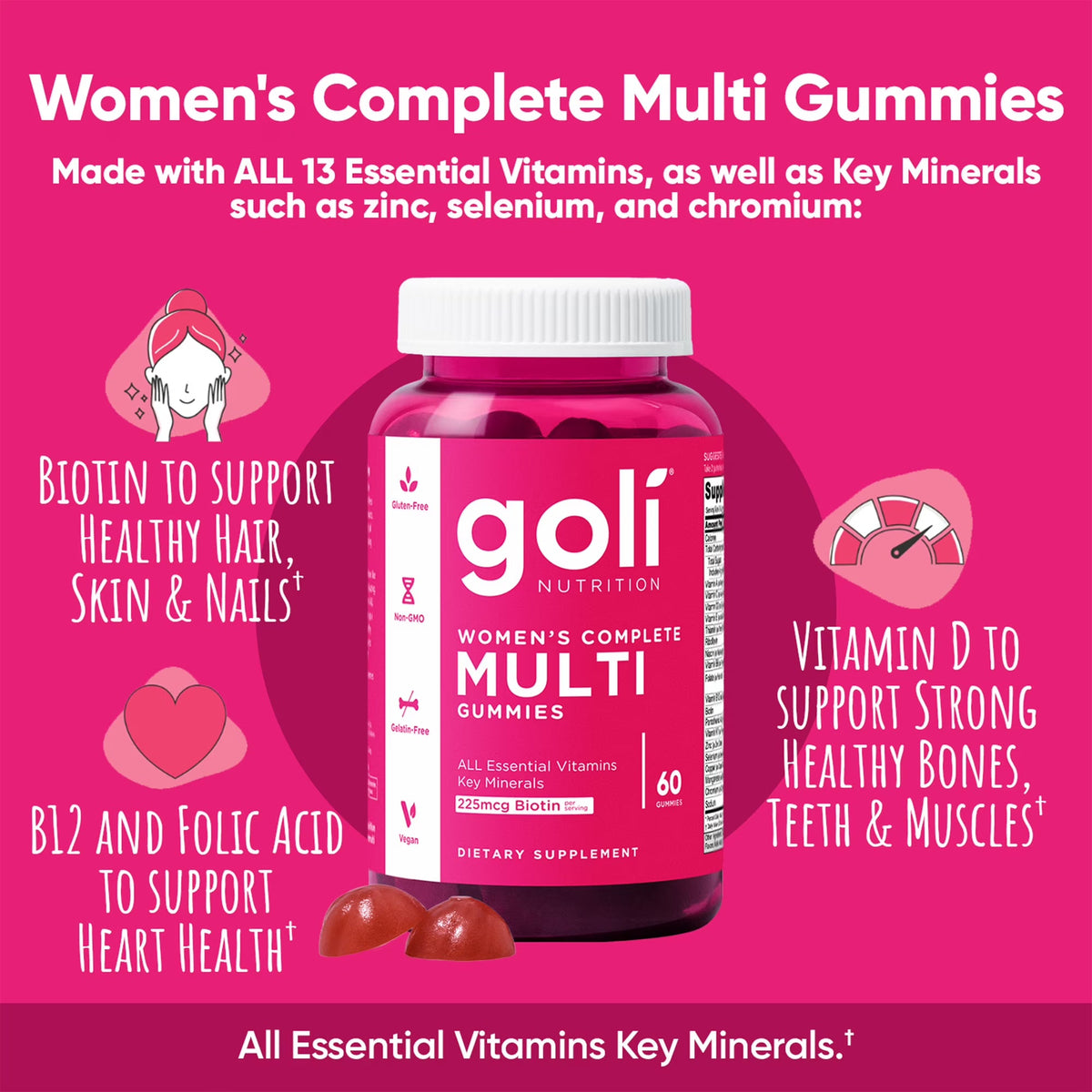 Goli Women's Complete Multi Gummies