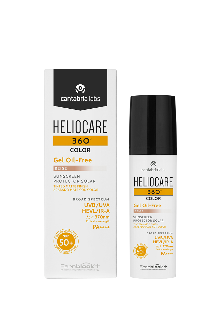 Heliocare 360 Gel Oil Free Color Spf 50+ Tinted