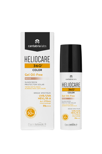 Heliocare 360 Gel Oil Free Color Spf 50+ Tinted