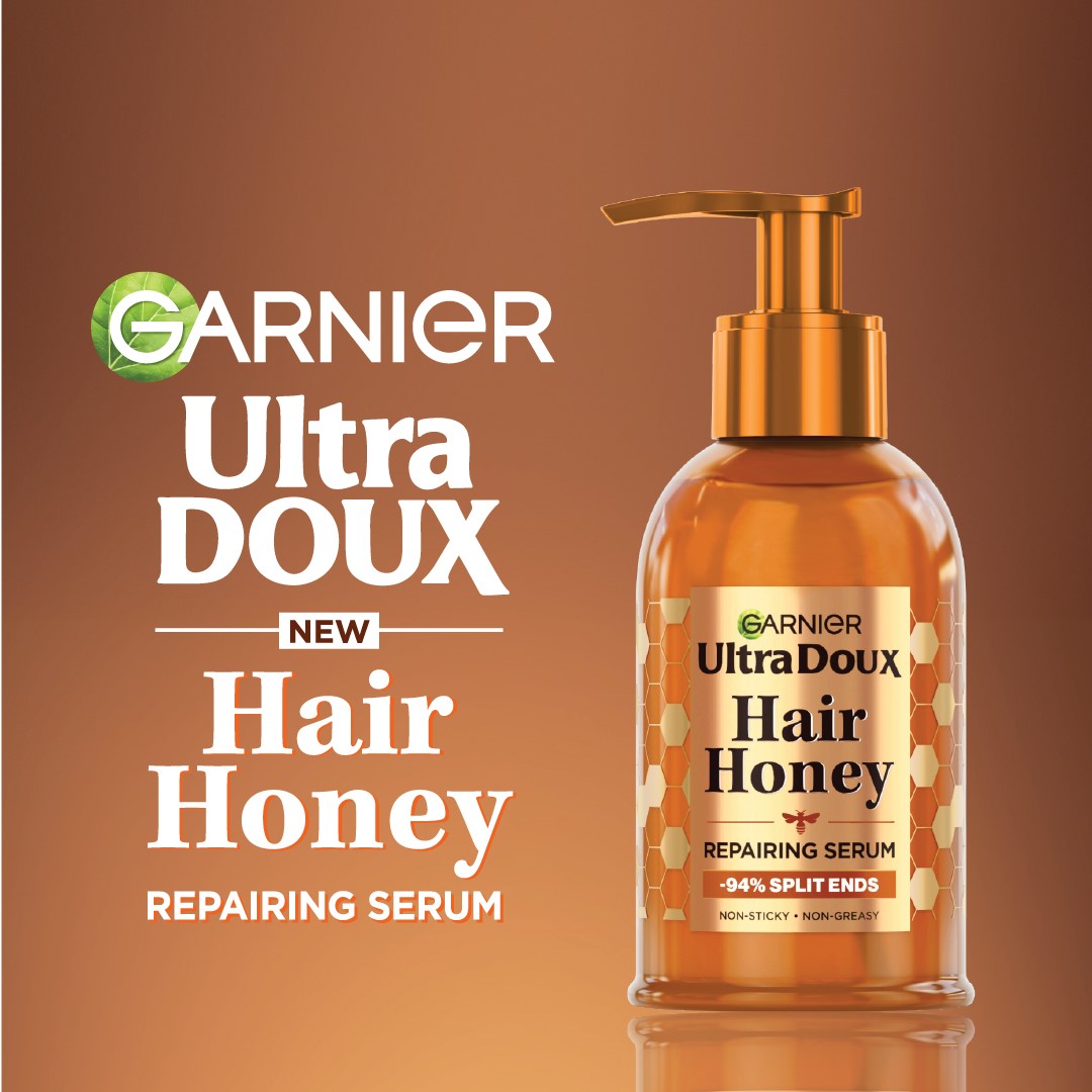 Garnier Ultra Doux Hair Honey Treasures Repairing Serum for Damaged Hair - 115ML