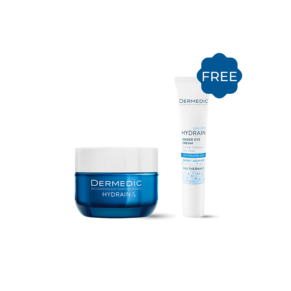 BUY Dermedic Hydrain3 Night Cream + Hydrain3-Under Eye Cream FREE