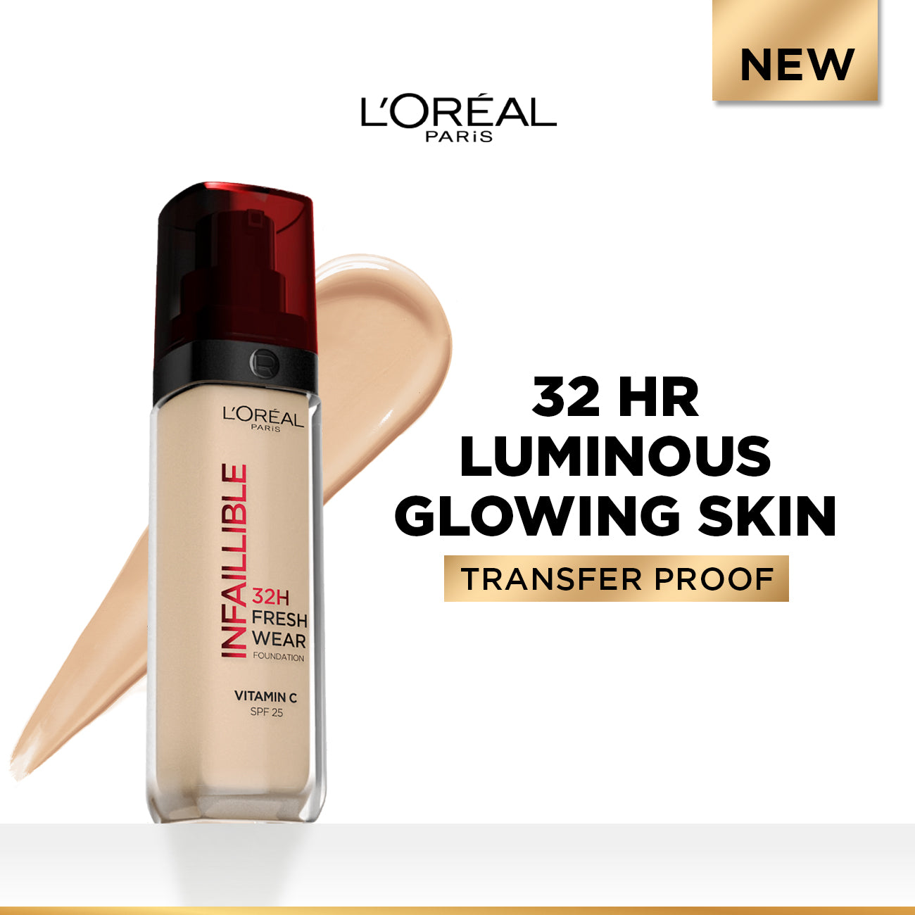 L'Oréal Paris - Infallible 32H Fresh Wear Foundation spf25