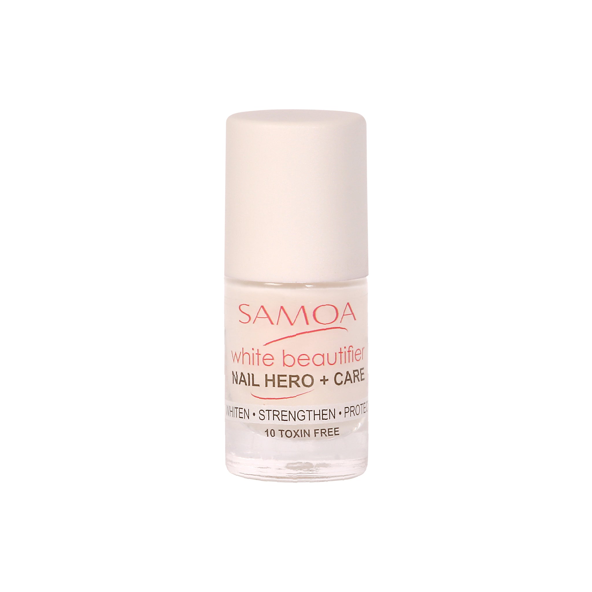 White Beautifier, Nail Hero + Care 6ml, Samoa