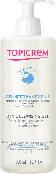 Baby 2 in 1 Cleansing Gel 500ML