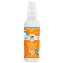 ALPHANOVA KIDS FACE AND BODY SUN SPRAYS SPF50 125G