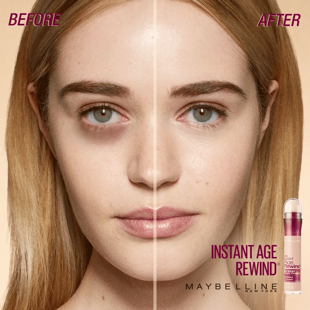 Maybelline New York Instant Age Rewind Eraser Dark circles treatment, Multi-Use Concealer