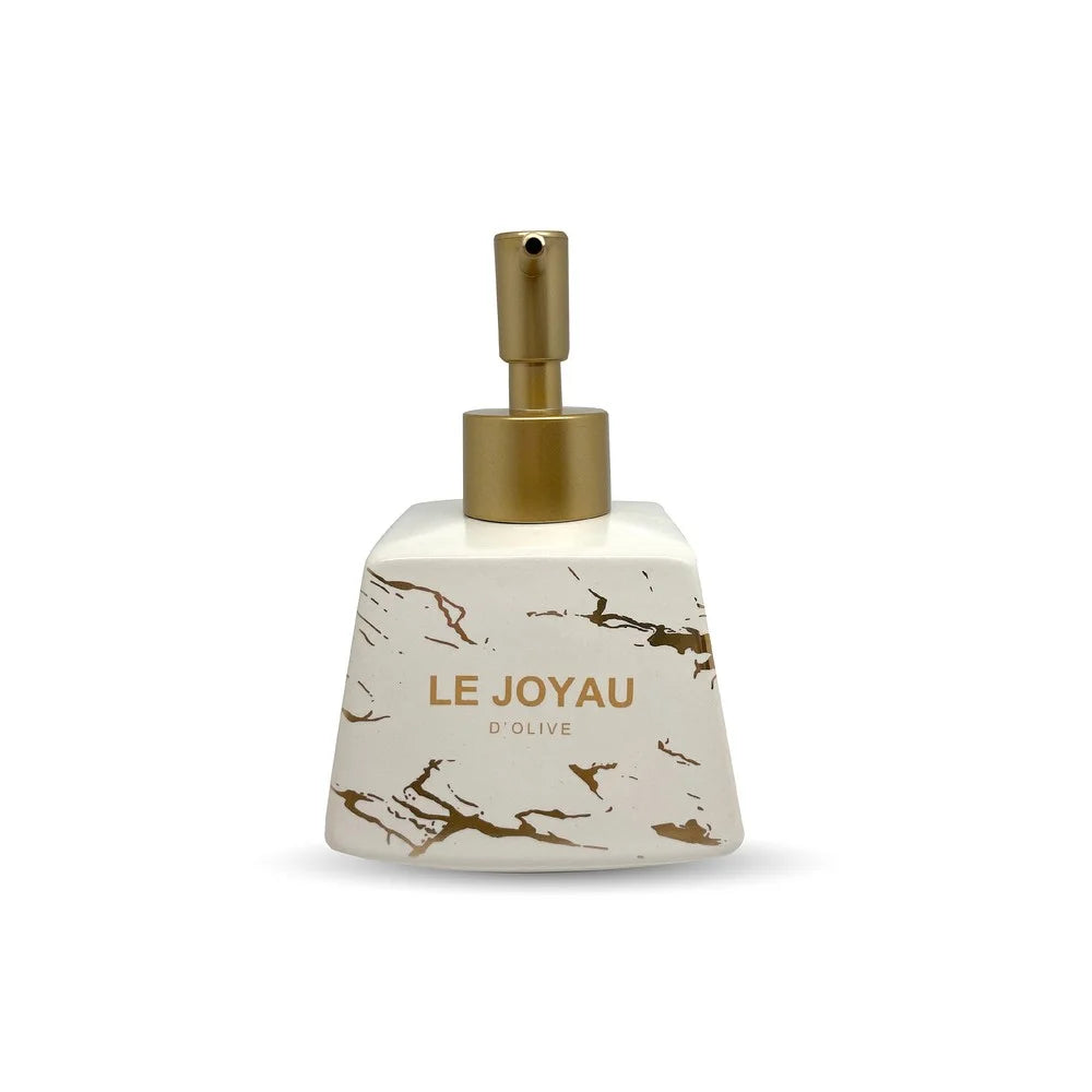 White Ceramic Handwash - Lemongrass Zingy