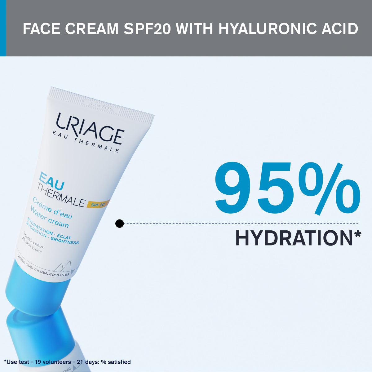 Eau Thermale Light Water Cream SPF20 40ml