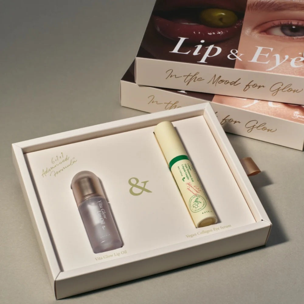 Coffret - Lip Vitamin E 48-Hour Lip Hydration & Eye Vegan Collagen 360˚ Eye Care