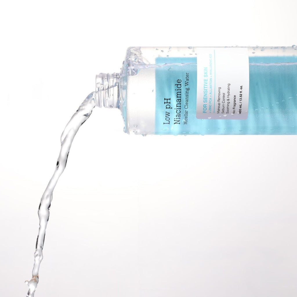 Low pH Niacinamide Micellar Cleansing Water 400 ML-COSRX-HBYTALA