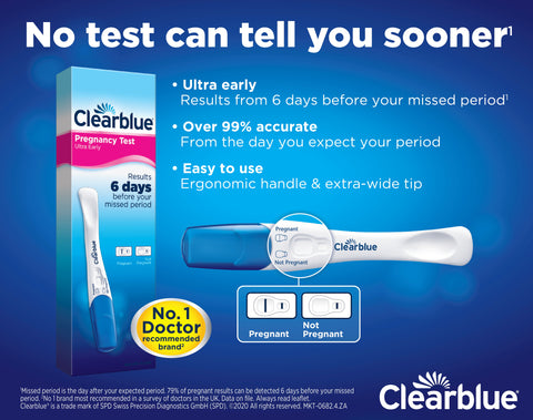 Clearblue Ultra Early Pregnancy Test