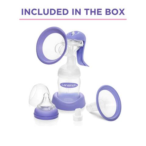LANSINOH BREAST PUMP MANUAL