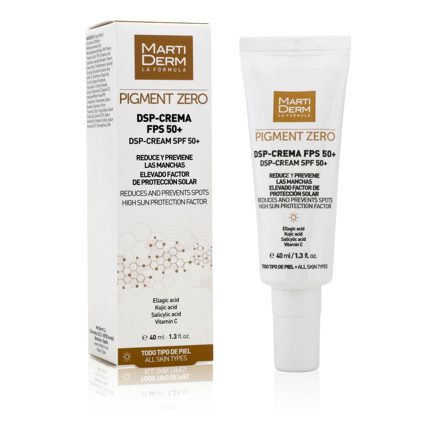 Pigment Zero DSP-Cream SPF 50+, 40ml