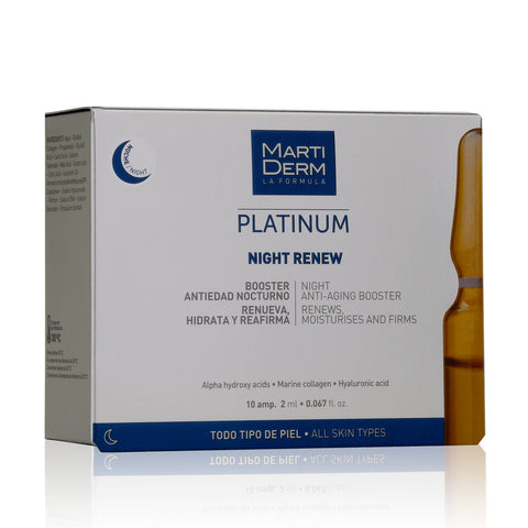 Platinum Night Renew Ampoules, 10 Ampoules