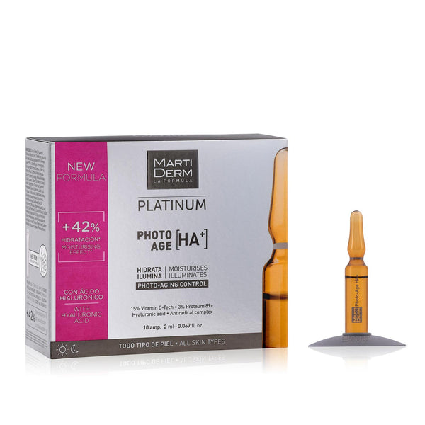 Platinum Photo Age HA+ Ampoules, 10 Ampoules
