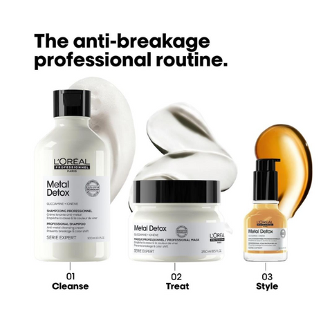 L’Oréal Professionnel | Metal Detox Anti-deposit Protector |  After color, balayage & lightening  | 50 ml