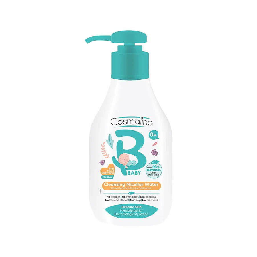 Uriage Bebe First Cleansing Water For Face, Body And Diaper Area 500ml