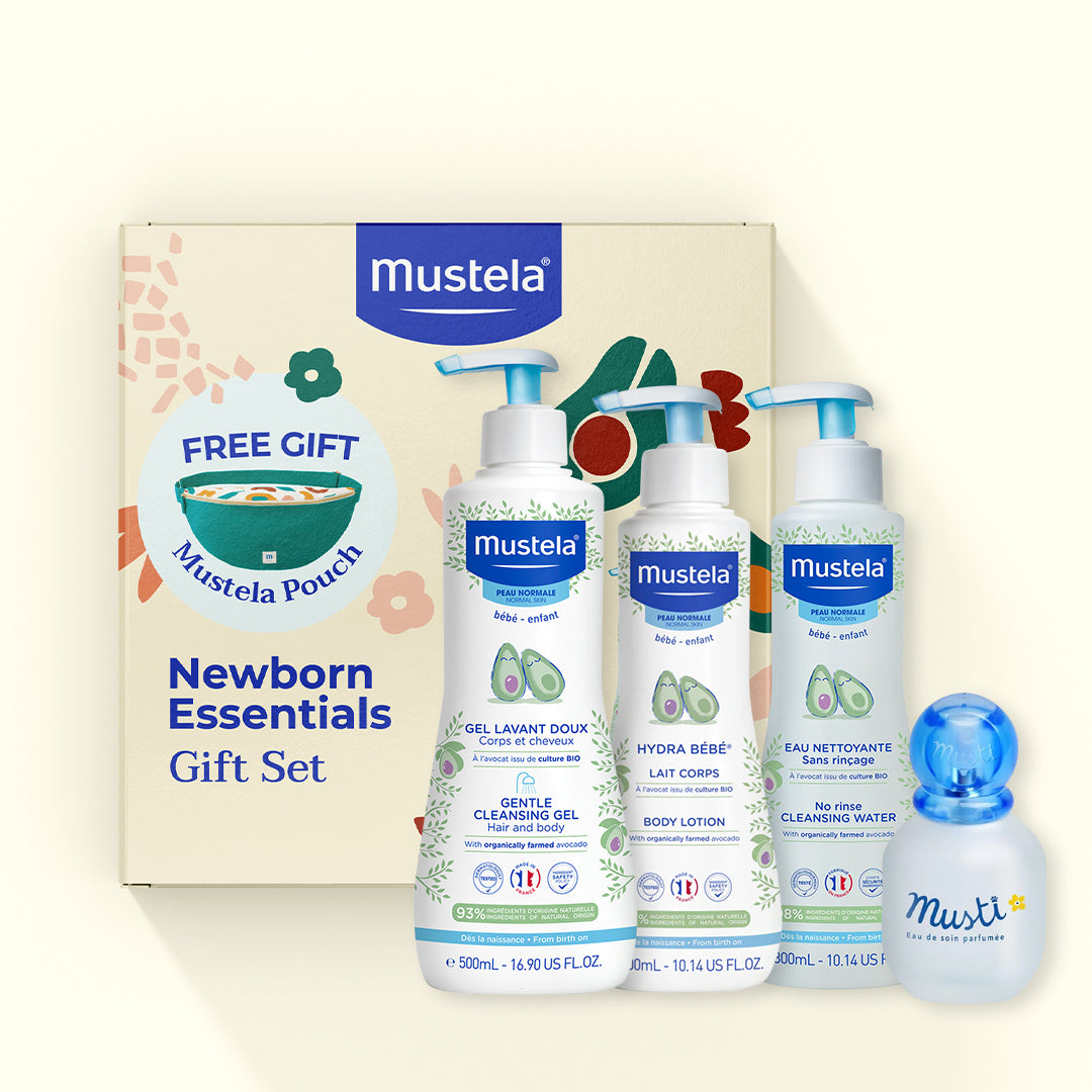 NEW MUSTELA BOX  WITH BELT BAG PASTEL