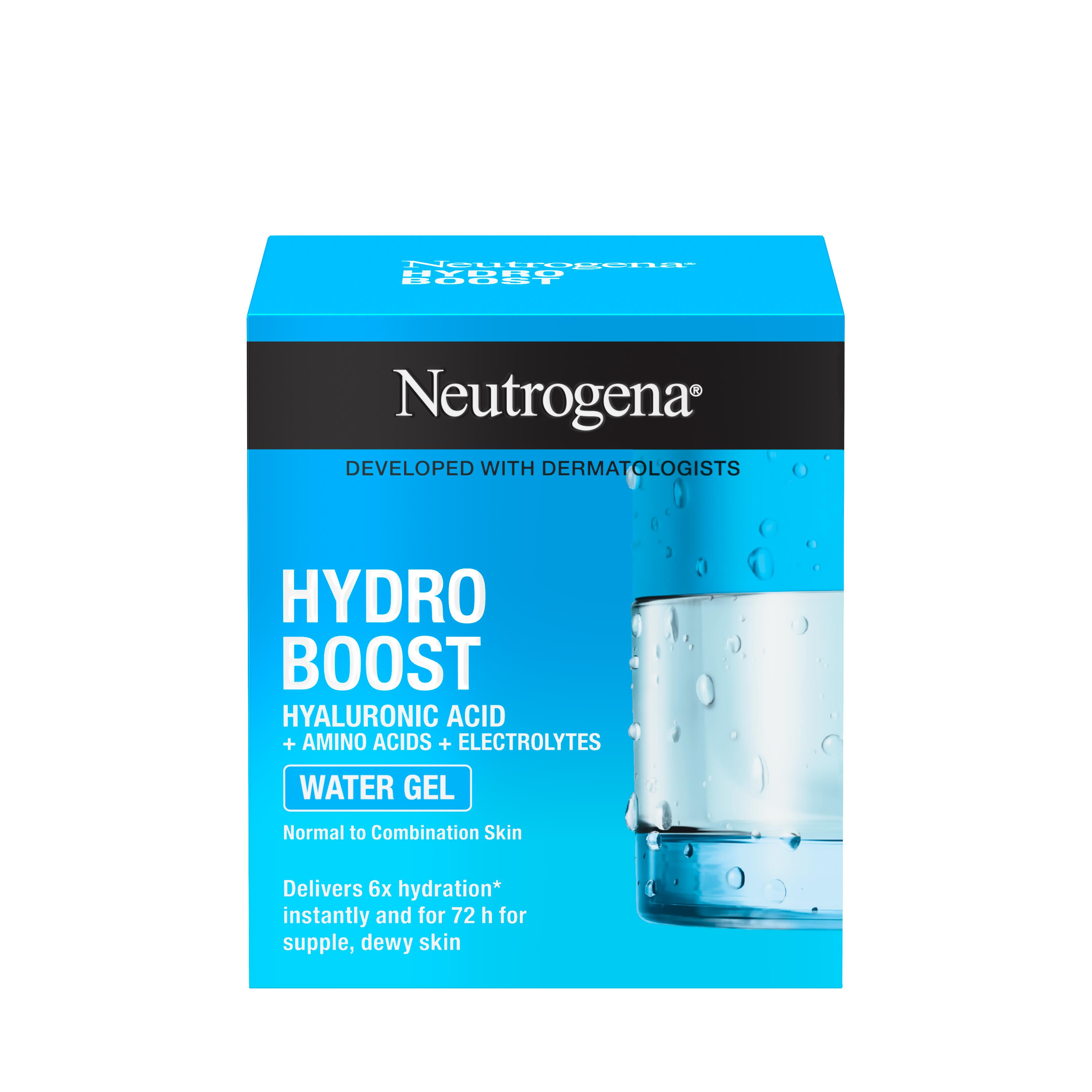 Neutrogena Hydroboost Water Gel Face Moisturizer  Normal to Combination Skin. For dehydrated, dull and tired-looking skin. Instantly delivers intense hydration, 50ml