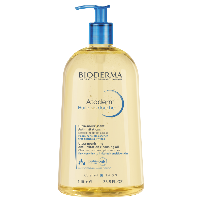 Atoderm Anti-irritation cleansing oil - sensitive dry to atopic skin 1L