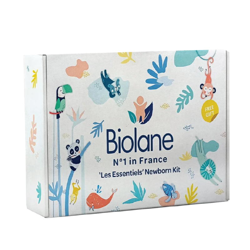 A must have for new moms! The Biolane Kids' First Bath Kit includes the  2-in-1 Hair and Body Cleanser and the Nourishing and Moisturizing…