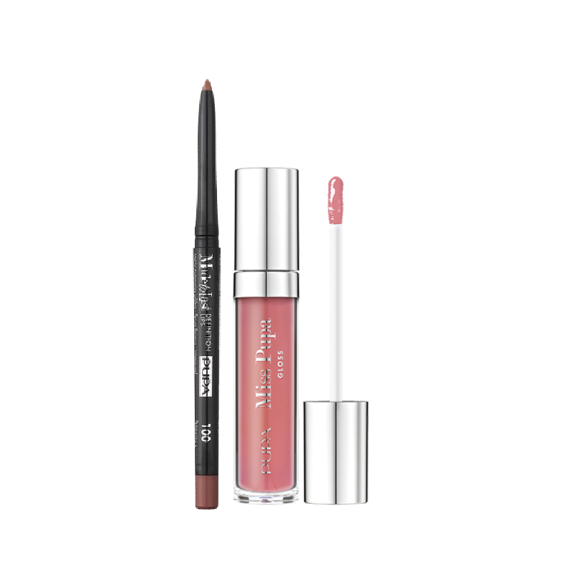30% OFF Miss pupa gloss +  made to last lip pencil