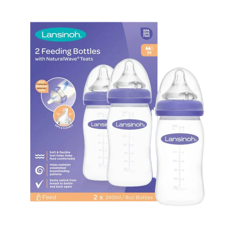 LANSINOH BOTTLE 2 X 240ML